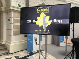 2018 E-MRS Fall Meeting and Exhibit