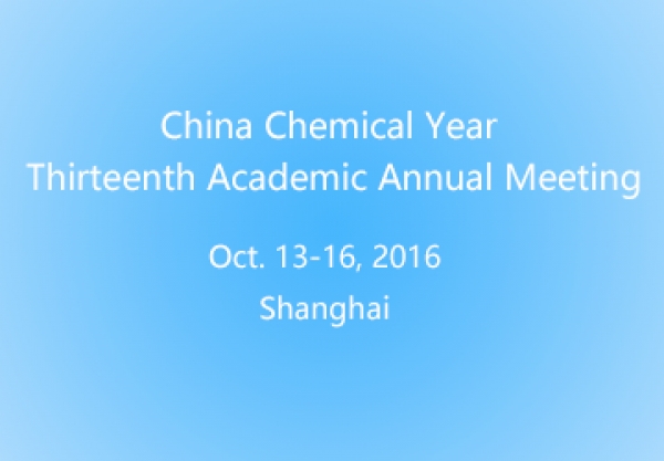 China Chemical Year the Thirteenth Academic Annual Meeting